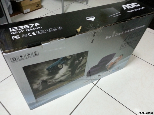 開箱 AOC i2367FH