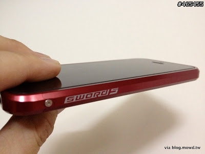 iPhone 5 鋁製保護殼 Sword 5 開箱心得