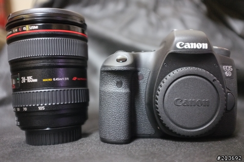 6D與24-105mm 。簡易開箱