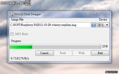 Raspberry Pi Model B 512MB 開箱、安裝與應用