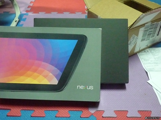 「開箱」等到頭髮都白了之 nexus 10 16g 美國貨 unboxking
