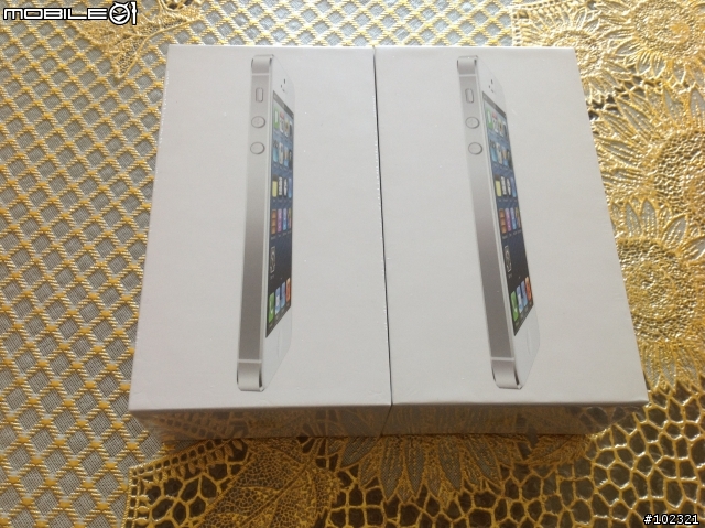 APPLE官網訂的iPhone 5就在剛剛來了（臺中）。[更新：開箱]