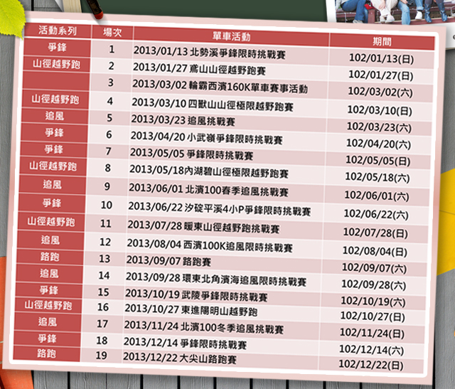 2013 ezfun 行事曆