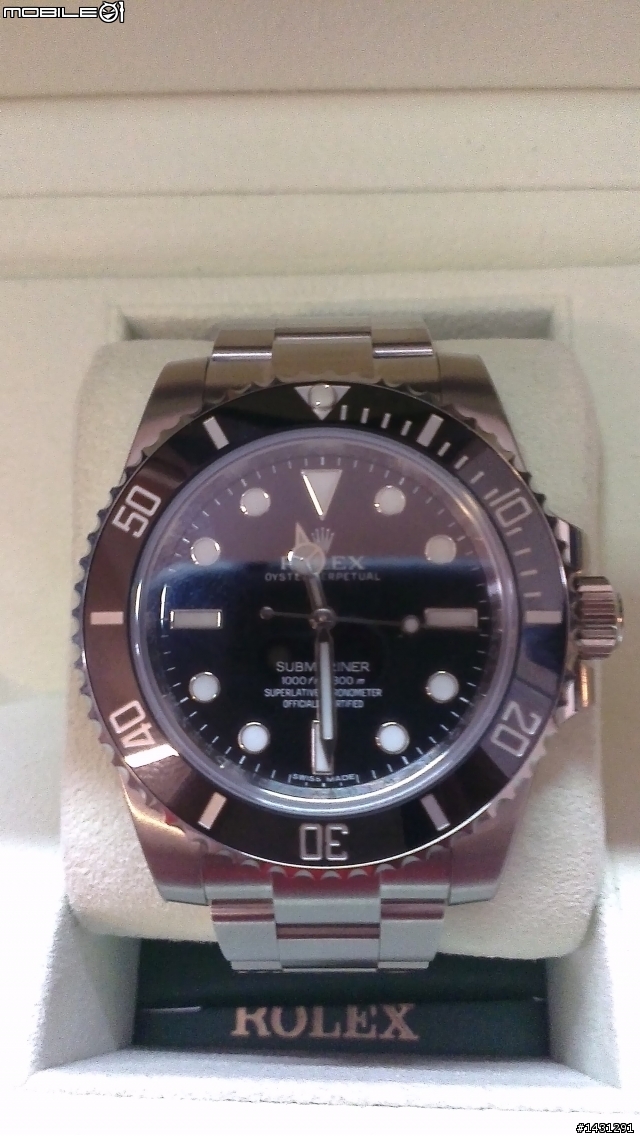 Rolex 114060 嘿嘿水鬼(補上16600 D字頭)