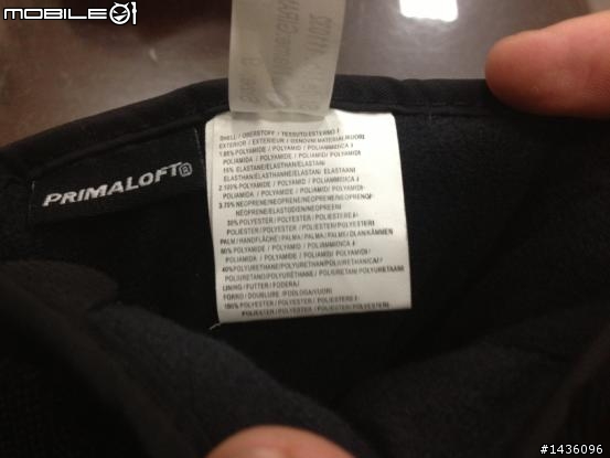 【開箱】ZIENER Primaloft+GTX 防水保暖手套