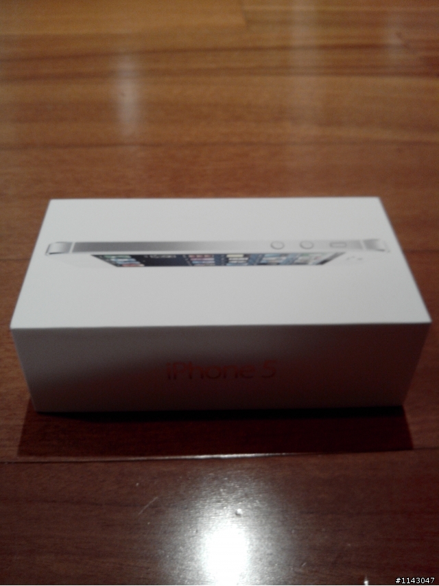 iphone5 64G簡易開箱~