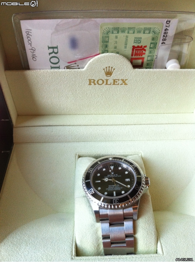 Rolex 114060 嘿嘿水鬼(補上16600 D字頭)