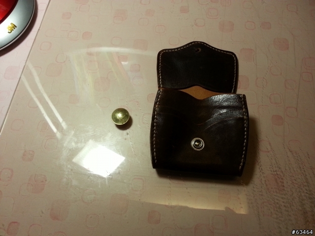 【手工皮件分享】舊瓶新裝之 Hand Made 野牛皮零錢包