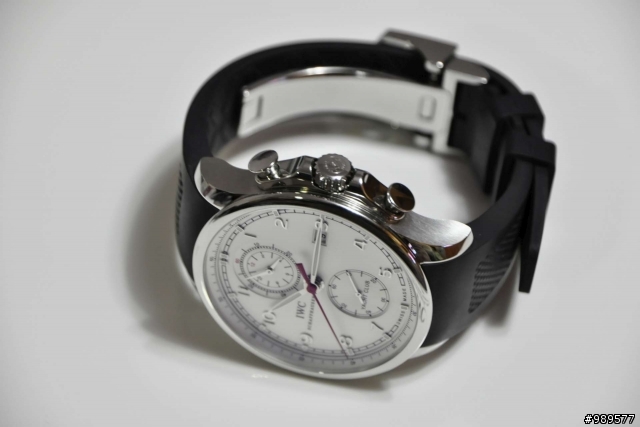 [開箱]抵擋不住的柳葉針,IWC yacht club 白面!