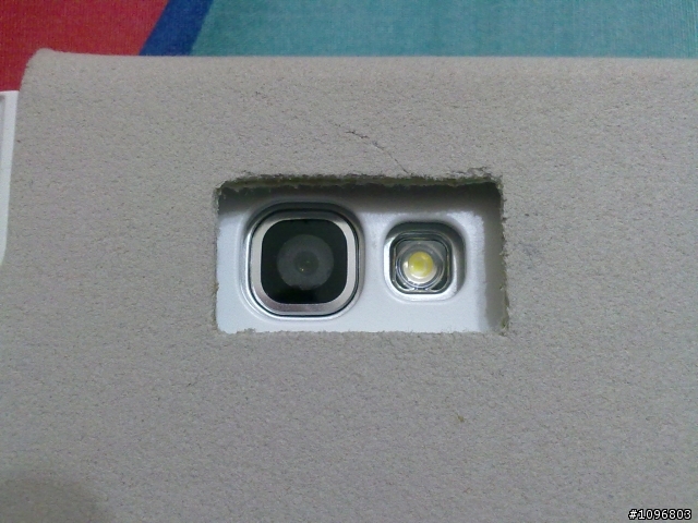 NOTE10.1 官網送的皮套DIY挖洞~讚喔