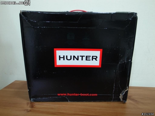 快生香菇之HUNTER雨鞋開箱