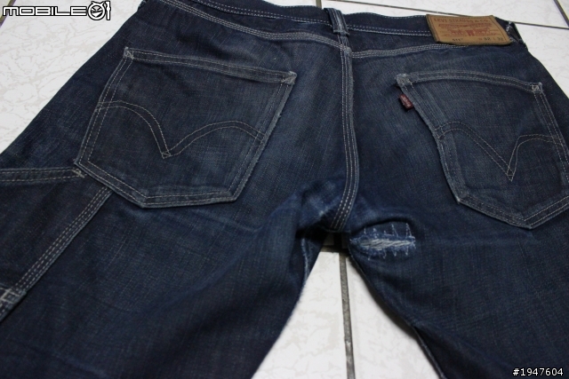 (不專業養褲分享)美版Levi's 511 Skinny 合身低腰窄直筒原色牛仔工作褲