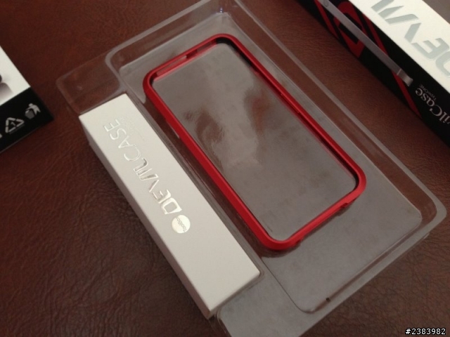 IPHONE5 DEVILCASE 鋁製邊框 小開箱~~~剛收到~熱的!!