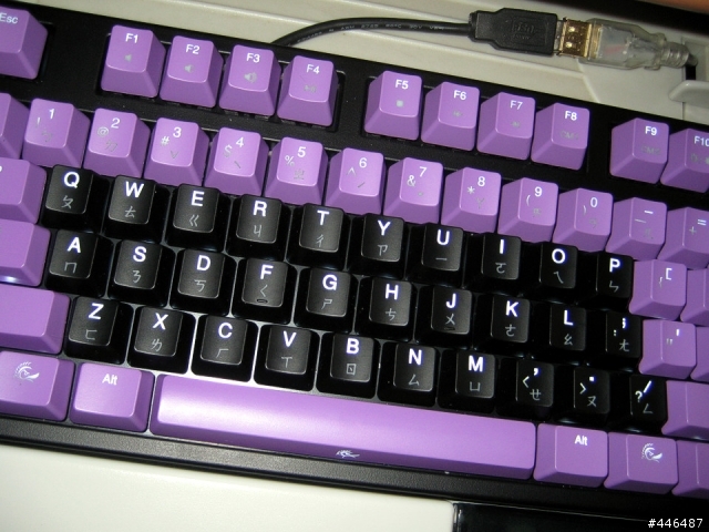 Ducky Shine 2 紅軸+灰,紫色鍵帽小開箱