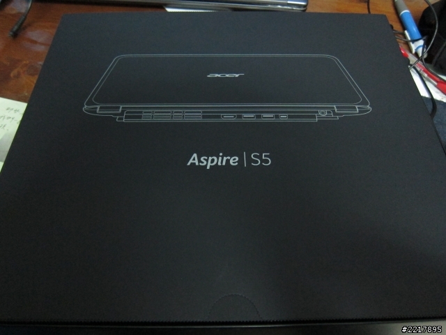 [開箱]在台北資訊展買的Ultrabook Acer S5