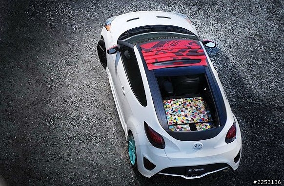 開頂小鋼炮：HYUNDAI Veloster C3 Roll Top concept
