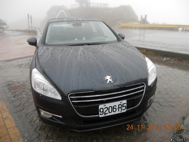 與大獅子Peugeot 508 的武嶺小約會 101.11.24