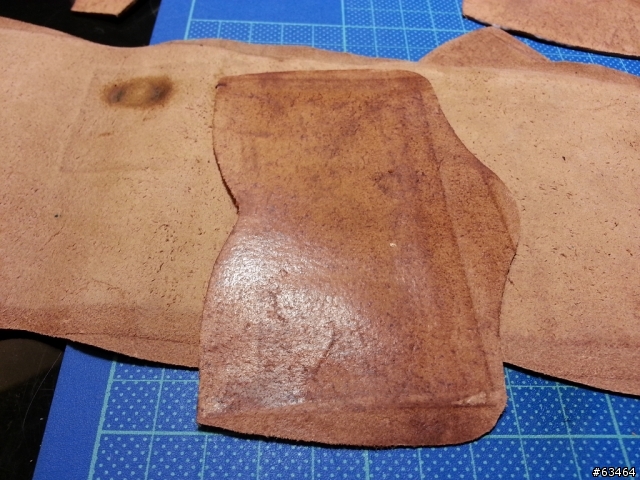 【手工皮件分享】舊瓶新裝之 Hand Made 野牛皮零錢包