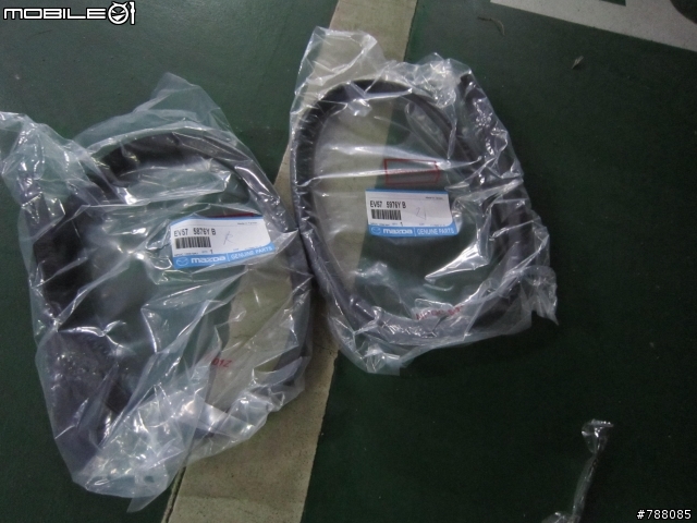 [開箱] 補足門框膠條 EV57 in TOYOTA VIOS