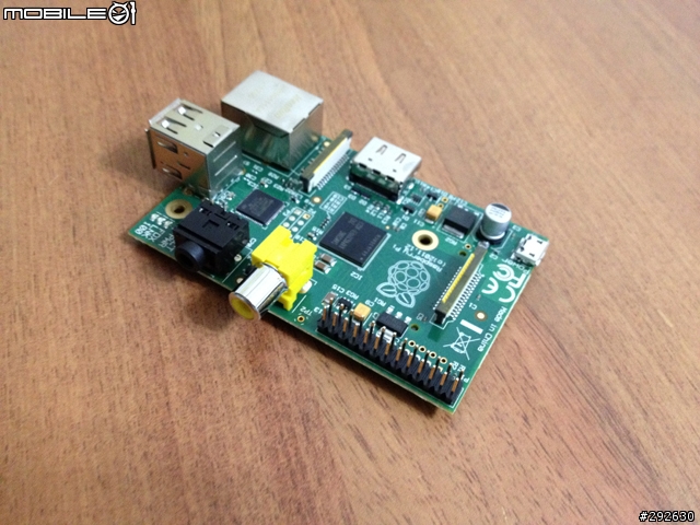 Raspberry Pi Model B 512MB 開箱、安裝與應用