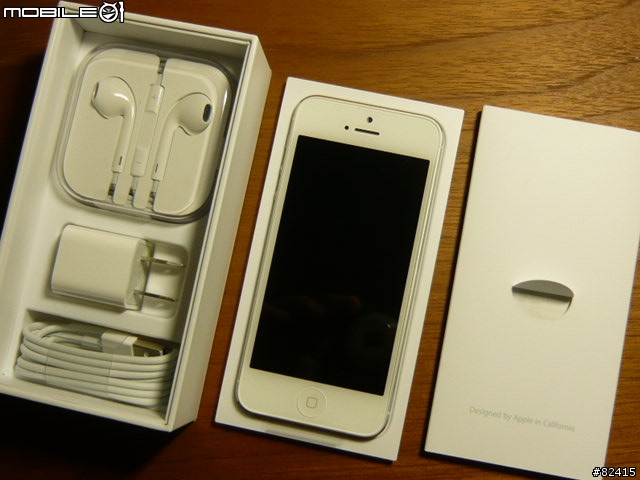 Apple store 官網12／14訂購的iPhone 5已經到貨了！