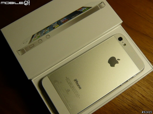 Apple store 官網12／14訂購的iPhone 5已經到貨了！