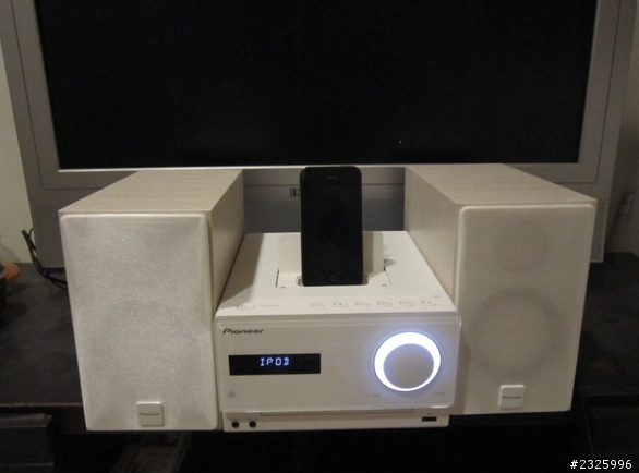 [開箱]純白時尚美型組合音響Pioneer X-CM31開箱分享