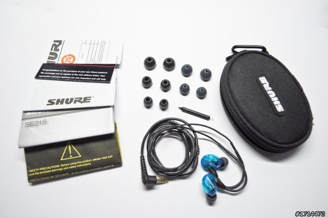 【開箱】SHURE SE215 Special Edition
