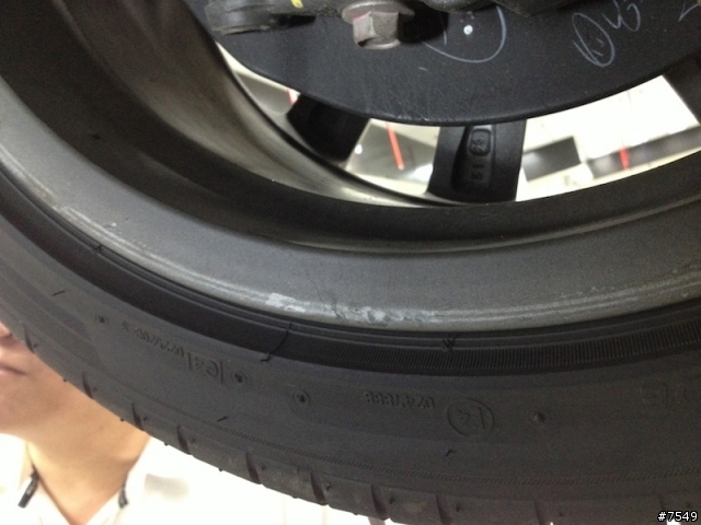 GS450h F SPORT鋁圈內側有瑕疵
