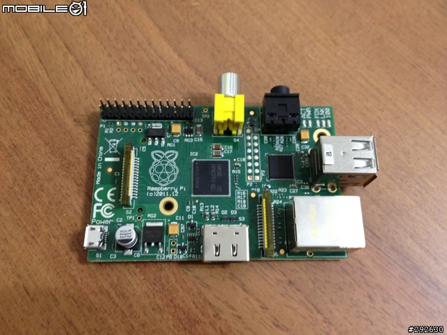 Raspberry Pi Model B 512MB 開箱、安裝與應用