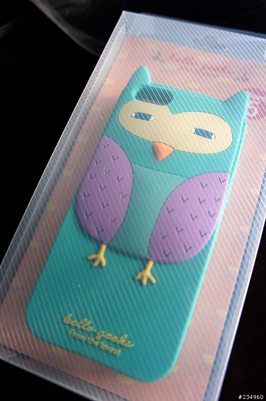 【分享】Iphone5 動物殼 - 貓頭鷹款
