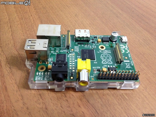 Raspberry Pi Model B 512MB 開箱、安裝與應用