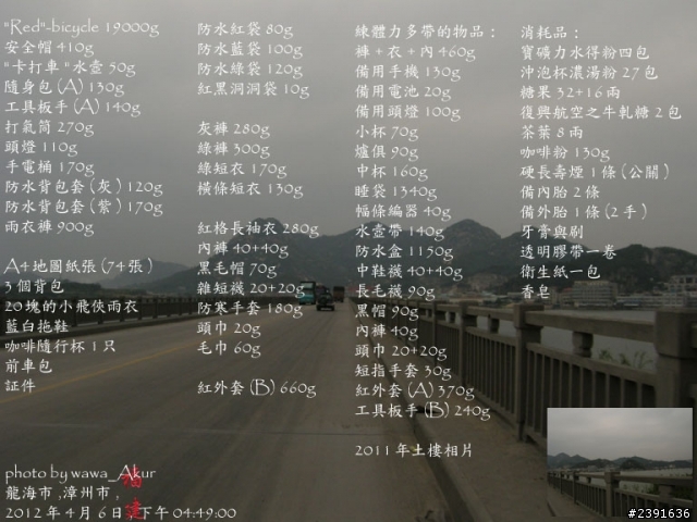 騎出來去?記得回來的路就行囉~