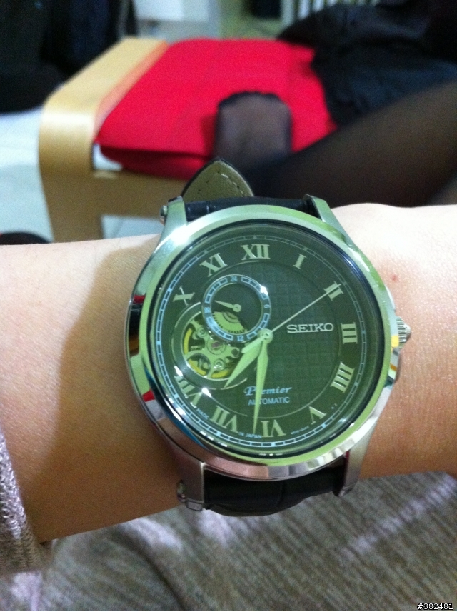[開箱] 女友的聖誕禮物-1  seiko-SSA023J1 Premier 開心系列機械錶