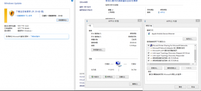 兩個網路 一個可運作 一個不可運作