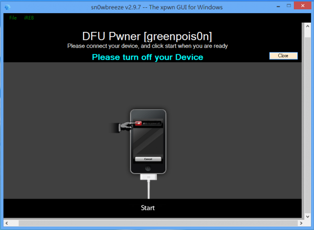 【小胖教學】iPhone4 IOS 6 半JB sn0wbreeze