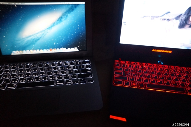 APPLE V.S. ALIENWARE 11吋對決+Air 11吋開箱文