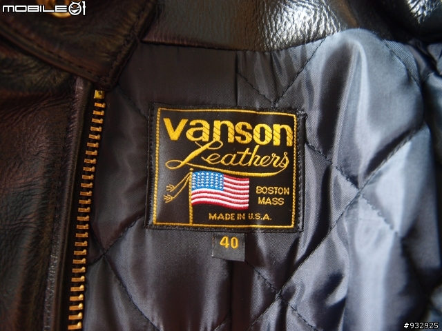[開箱]Vanson Leathers Model B 立領皮衣