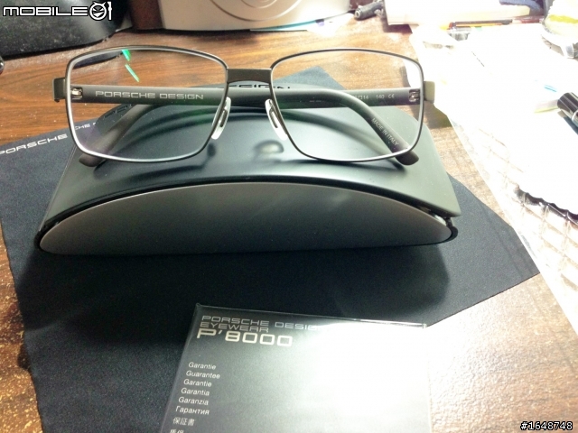 超簡單照片開箱PORSCHE DESIGN 買不起保時捷 只好買眼鏡!