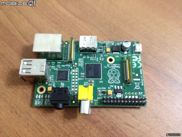 Raspberry Pi Model B 512MB 開箱、安裝與應用