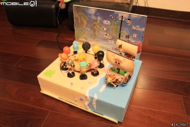 [ 硬漢工作室 ] 海賊王音樂鐘