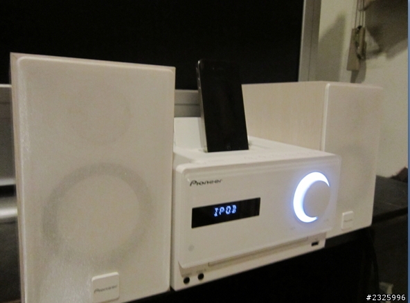 [開箱]純白時尚美型組合音響Pioneer X-CM31開箱分享