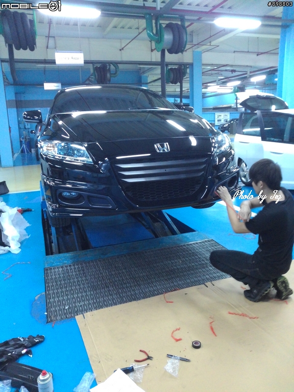CR-Z 水晶黑 無限樣式 補上交車照片!