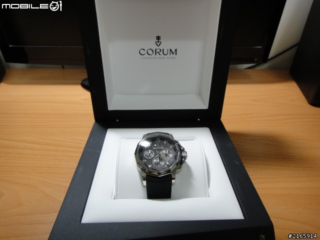 崑崙海軍上將開箱 Corum Admiral's Cup Challenger 44 Chrono
