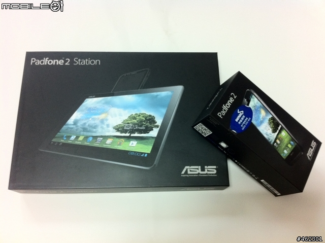 【開箱】Padfone 2 64G白色