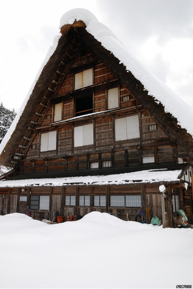 [冬之日本中部山區自助行]-夢幻童話小屋~合掌村(荻町/菅沼聚落)照片分享