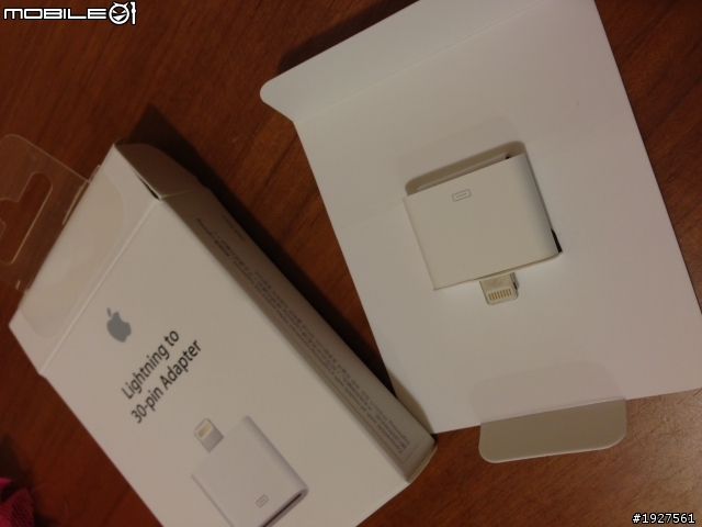 Lightning to 30-pin adapter 小小開箱+ Pin太短...