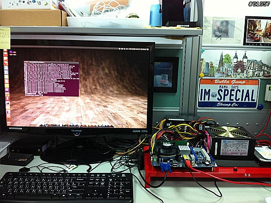 [DIY] 自己動手做電腦裸機測試架