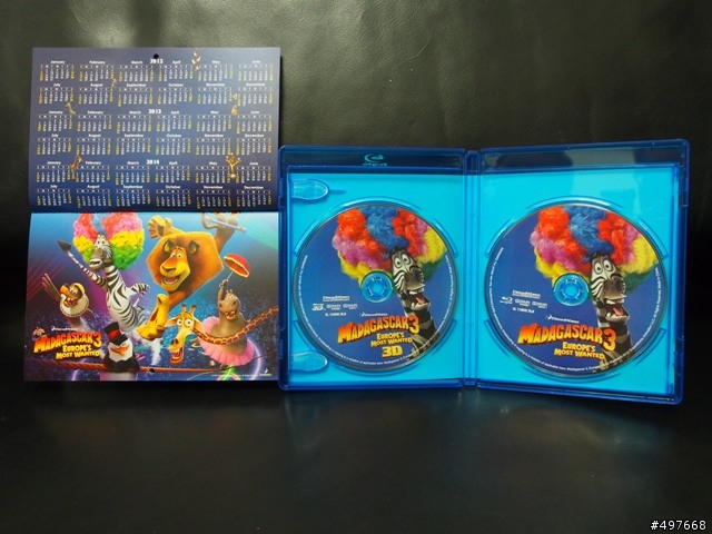 [開箱分享] "超急快遞" "馬達加斯加3" "熊麻吉" "皮克斯短片精選" Blu-ray