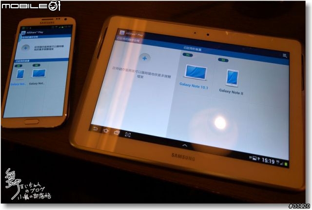 【Samsung Note10.1+Note2 】這個APP好厲害!!AllShare Play/ChatON/PS Touch
